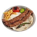 خوراک کباب کوبیده گوشت